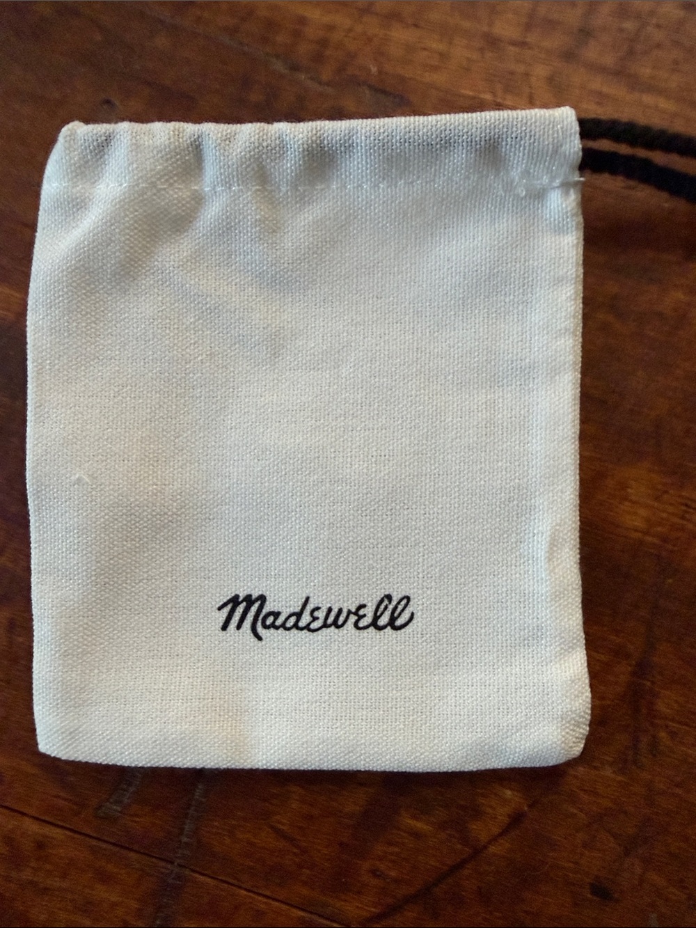 Madewell NWT Curved Card Case Leather Slim Glazed Walnut - Picture 6 of 7